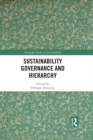 Image for Sustainability governance and gierarchy