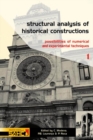 Image for Structural Analysis of Historical Constructions - 2 Volume Set: Possibilities of Numerical and Experimental Techniques - Proceedings of the IVth Int. Seminar on Structural Analysis of Historical Constructions, 10-13 November 2004, Padova, Italy