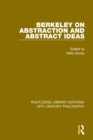 Image for Berkeley on abstraction and abstract ideas