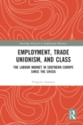Image for Employment, trade unionism and class: the labour market in Southern Europe since the crisis