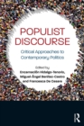 Image for Populist discourse: critical approaches to contemporary politics
