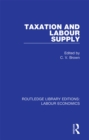 Image for Taxation and labour supply