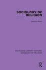 Image for Sociology of religion