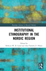 Image for Institutional ethnography in the Nordic region