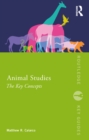 Image for Animal studies: the key concepts