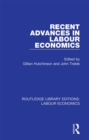 Image for Recent advances in labour economics