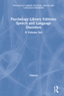 Image for Psychology library editions: speech and language disorders.