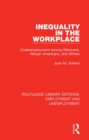Image for Inequality in the workplace: underemployment among Mexicans, African Americans, and whites