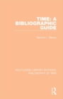 Image for Time: a bibliographic guide : 3