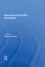 Image for International Conflict Resolution