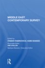 Image for Middle East Contemporary Survey, Volume Xi, 1987