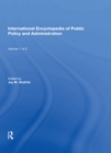 Image for International Encyclopedia of Public Policy and Administration Volume 1