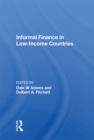 Image for Informal Finance in Low-income Countries