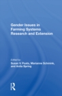 Image for Gender issues in farming systems research and extension