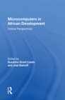 Image for Microcomputers in African development: critical perspectives