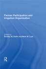 Image for Farmer participation and irrigation organization