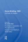 Image for Korea Briefing, 1993: Festival of Korea Edition