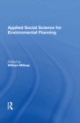 Image for Applied Social Science for Environmental Planning