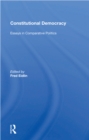 Image for Constitutional Democracy: Essays In Comparative Politics