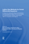 Image for Lattice Gas Methods for Partial Differential Equations