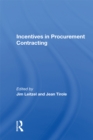 Image for Incentives in procurement contracting