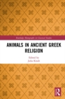 Image for Animals in Ancient Greek Religion