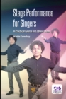 Image for Stage performance for singers: a practical course in 12 basic steps