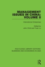 Image for Management issues in China.: (International enterprises)