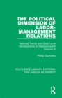 Image for The political dimension of labor-management relations: national trends and state level developments in Massachusetts. : 28