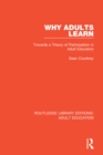 Image for Why adults learn: towards a theory of participation in adult education : 4