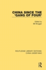 Image for China since the &#39;Gang of Four&#39; : 4