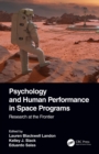 Image for Psychology and human performance in space programs.: (Research at the frontier)