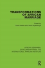 Image for Transformations of African marriage