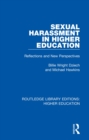 Image for Sexual harassment in higher education: reflections and new perspectives