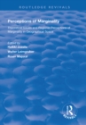 Image for Perceptions of marginality: theoretical issues and regional perceptions of marginality in geographical space