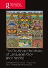 Image for The Routledge handbook of language policy and planning