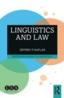 Image for Linguistics and law