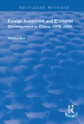 Image for Foreign Investment and Economic Development in China: 1979-1996
