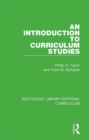 Image for An introduction to curriculum studies : 34