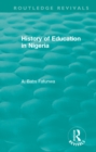 Image for History of education in Nigeria