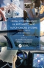 Image for Human performance in automated and autonomous systems