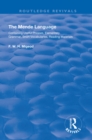 Image for The Mende language: containing useful phrases, elementary grammar, short vocabularies, reading materials