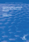 Image for Child sexual abuse and adult offenders: new theory and research
