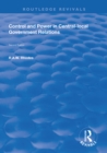Image for Control and power in central-local government relations