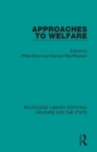 Image for Approaches to welfare