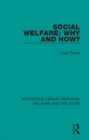 Image for Social welfare: why and how? : 21