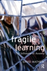 Image for Fragile learning: the influence of anxiety