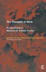 Image for The therapist at work: personal factors affecting the analytic process