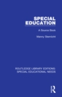Image for Special education: a source book