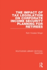 Image for The impact of tax legislation on corporate income security planning for retirees